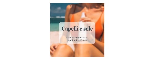 Capelli e sole